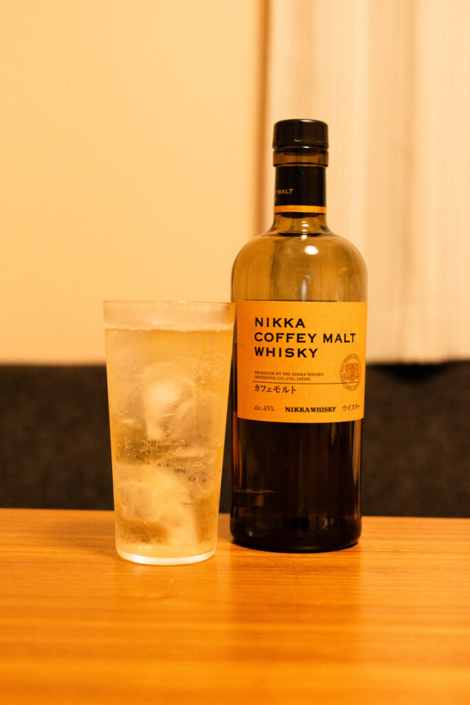 ニッカカフェモルト　ハイボール