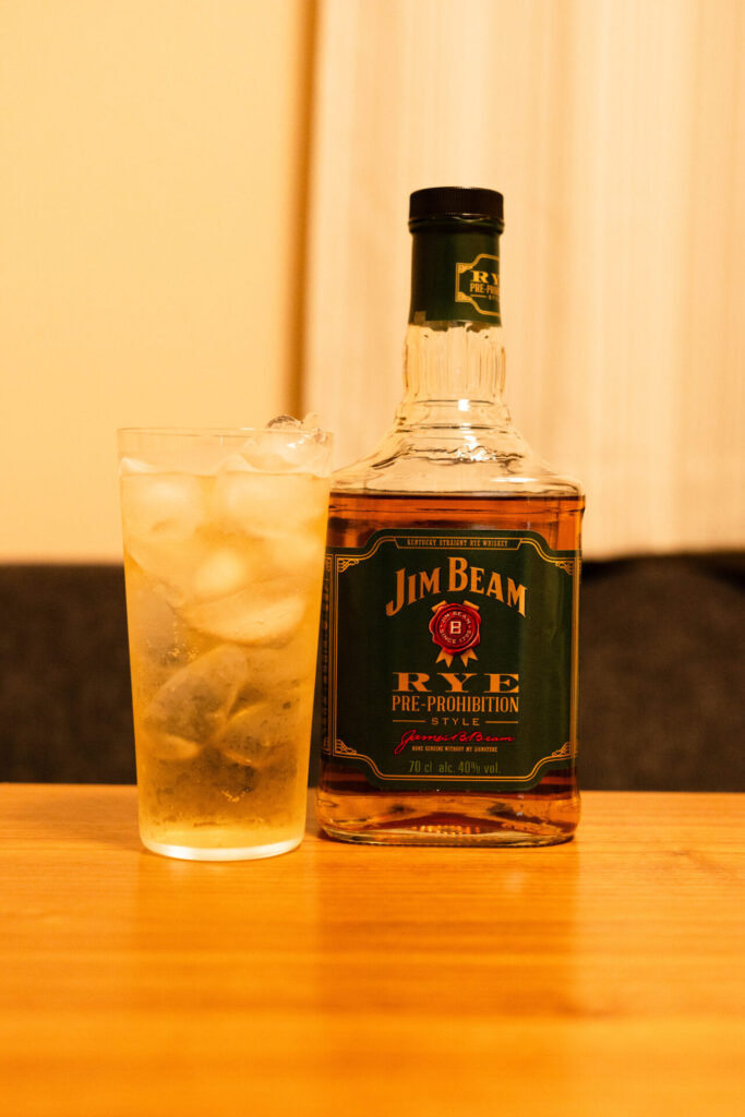 ジムビームライ　ハイボール