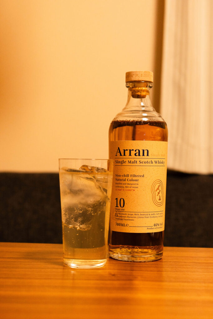 アラン10年　ハイボール