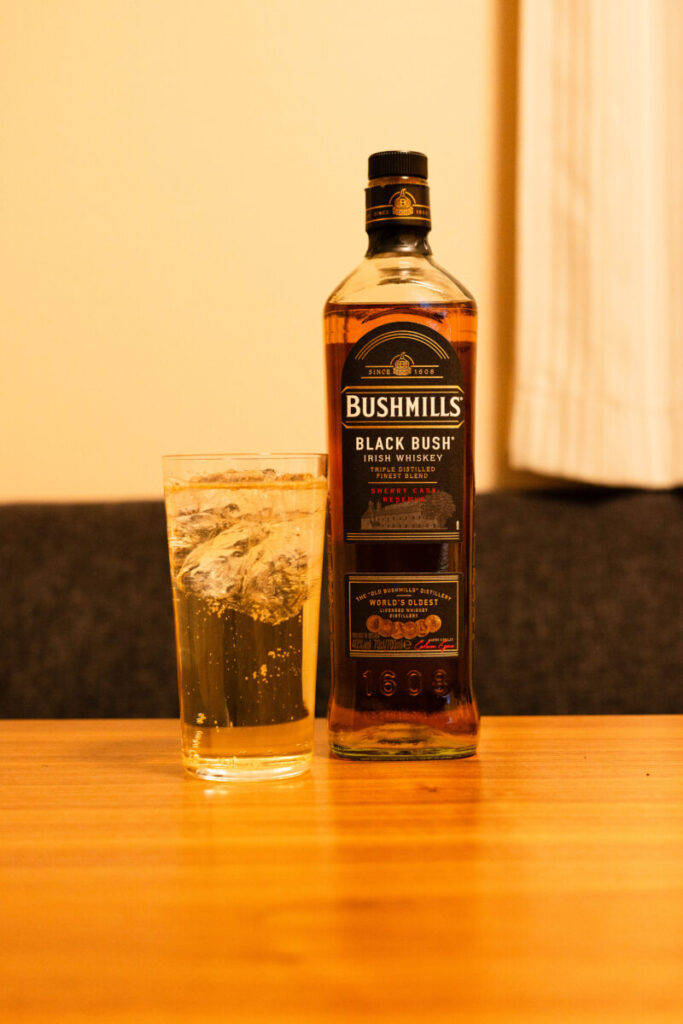 ブッシュミルズ ブラックブッシュ
ハイボール