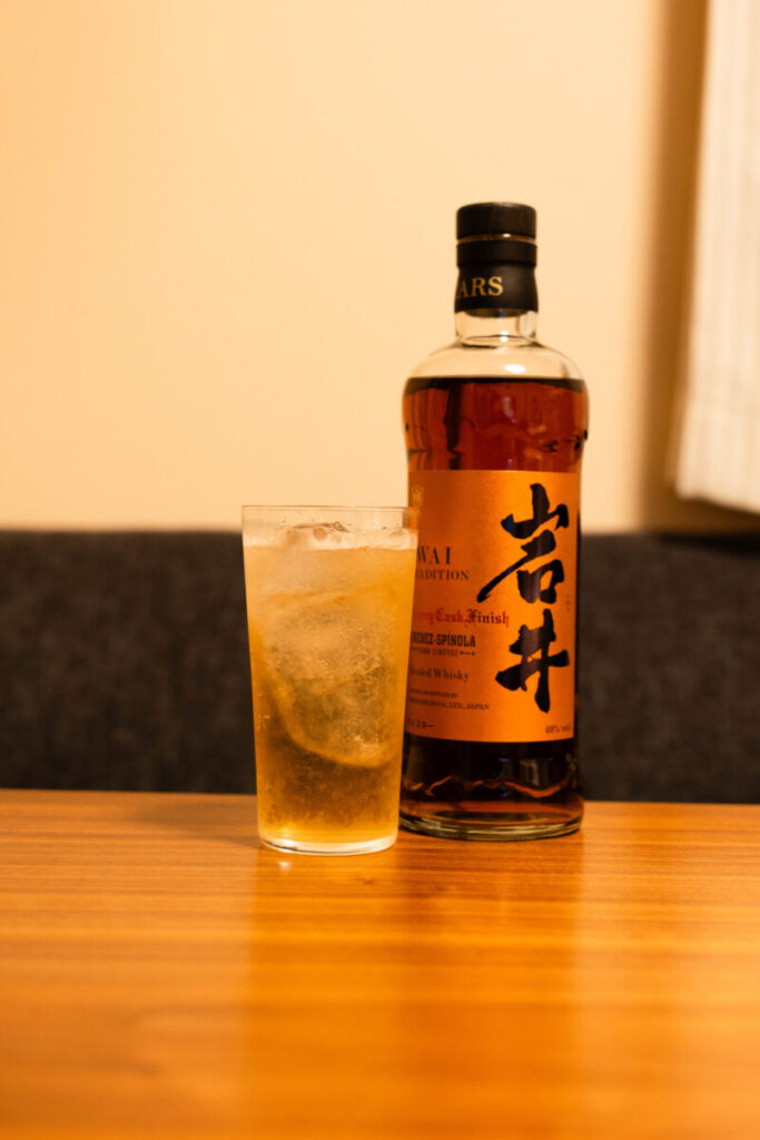 岩井シェリーカスク ハイボール